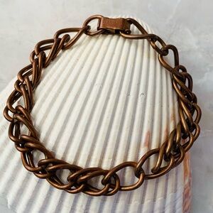 Sabona Copper Chain Link Vintage Bracelet
